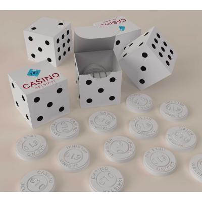 Image of Custom Shape Promotional Mint Cube