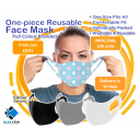 Image of One Piece Promotional Branded Face Mask