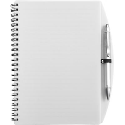 Image of A5 Wire bound notebook and ballpen