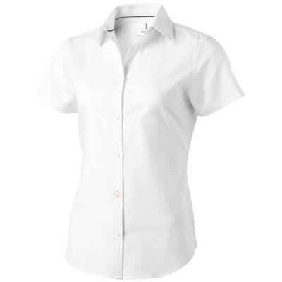 Image of Manitoba short sleeve women's oxford shirt