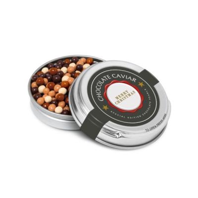Image of Silver Caviar Tin Special Edition Chocolate Pearls