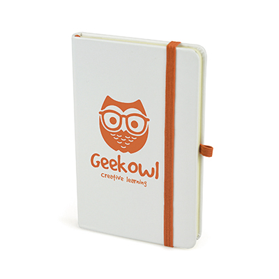 Image of A6 White Notebook
