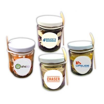Image of 4 Cake Jars (Chocolate Caramel)