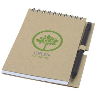 Image of Luciano Eco wire notebook with pencil - small