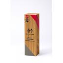 Image of 21cm x 6cm x 6cm Beech Square Column Award