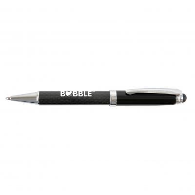 Image of Carbon Fibre Soft Stylus Ball Pen