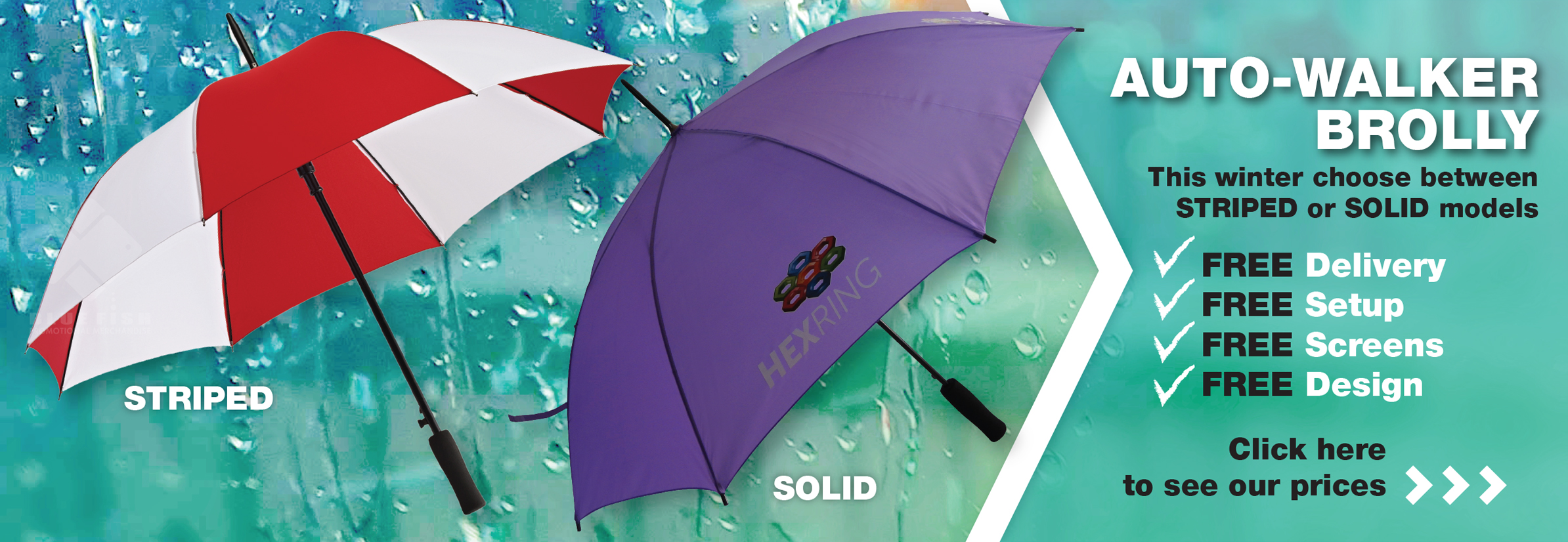Promotional Umbrellas Offer