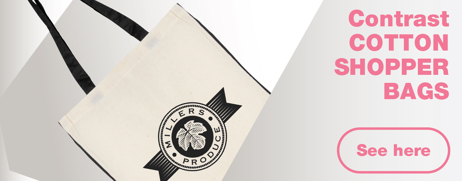 Branded Promotional Foldable Shopper Tote Bag